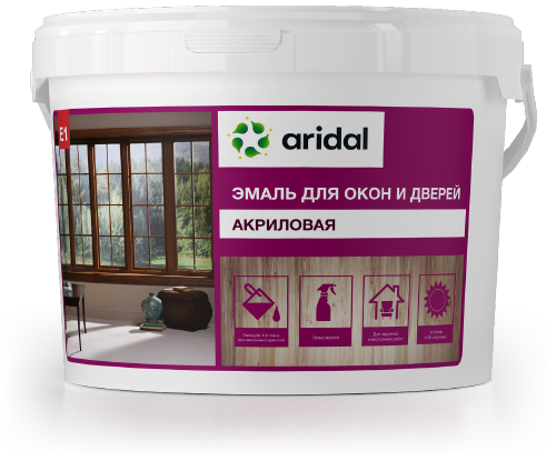 Краска для окон и дверей ARIDAL E1