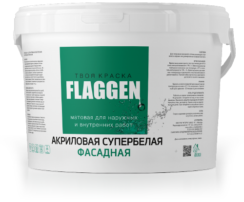 Краска фасадная Flaggen