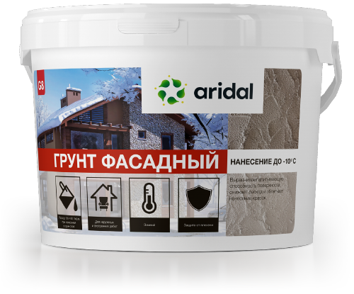 Грунт фасадный зимний ARIDAL G8